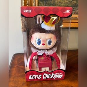 NIB Pop Mart The Monsters Labubu Let's Checkmate Series Vinyl Plush Doll